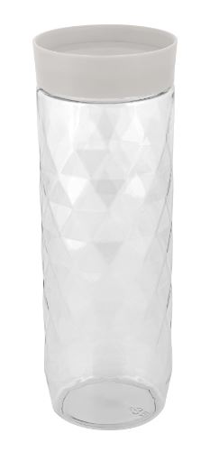 Банка для сыпучих продуктов Plast Team Stockholm 1,5л пепельный жемчуг